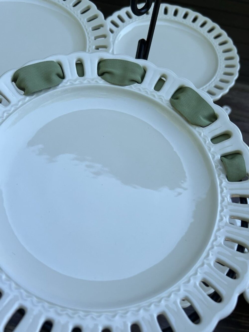 Portmeirion Studio Ceramic Serving Set 7-pc Tiered Buffet Stand Valerie - Picture 7 of 12